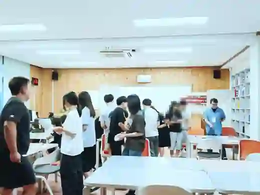 청소년 리빙랩 수업 현장